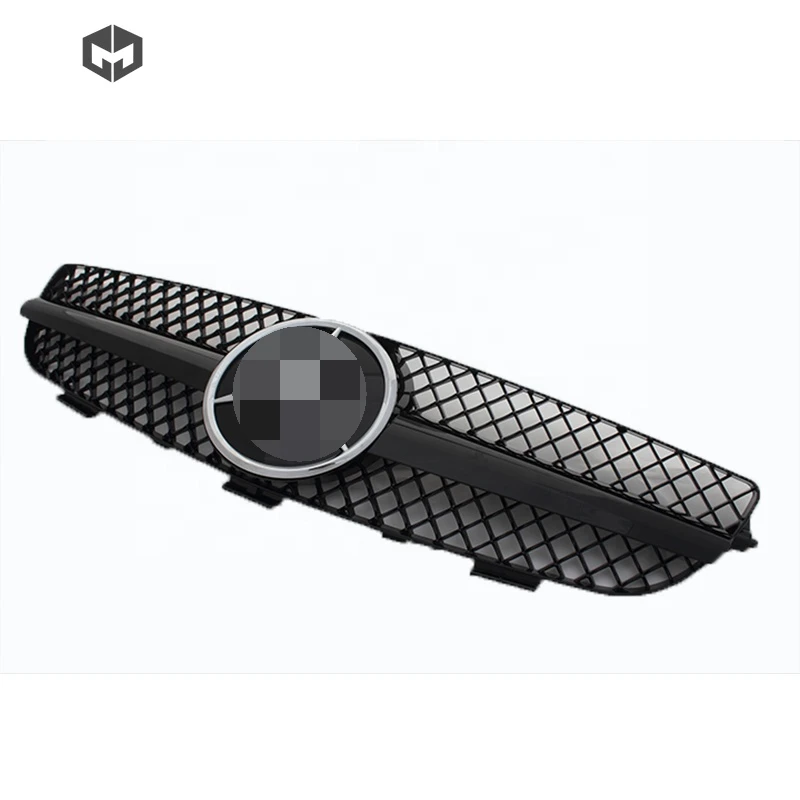 High Quality Factory Outlet ABS Front Bumper Sport Grill Mesh Auto Parts Modification Intake Grid Grille For CLK W209 | Автомобили и