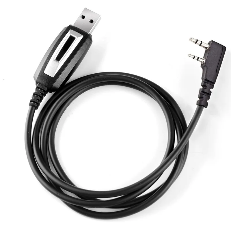 2 шт./лот Baofeng USB Кабель для программирования с драйверами CD UV-5R/UV-82/UV-888S