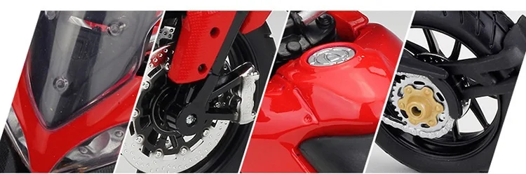 Maisto 1:12 Ducati Multistrada 1200 S литье под давлением модель мотоцикла