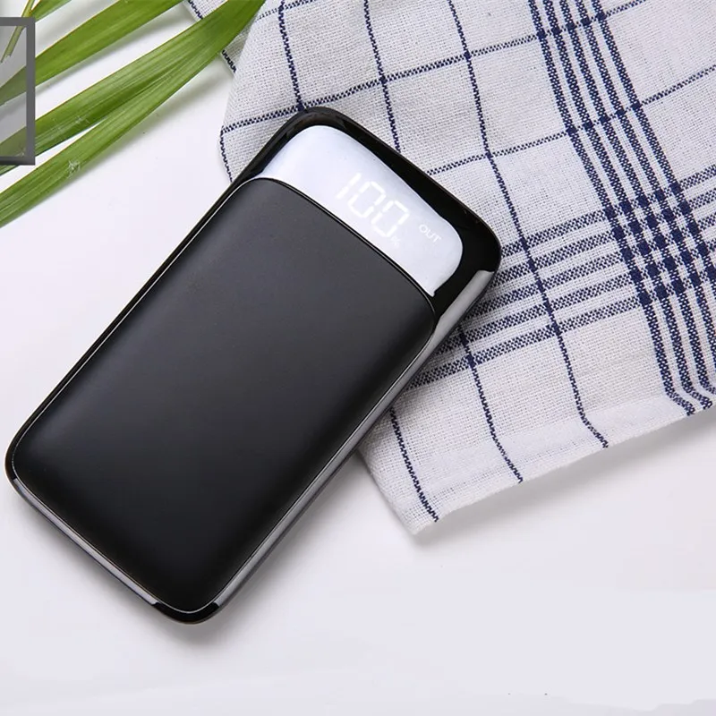 Top quality Power Bank 20000mAh External Battery Portable Mobile Phone Charger Universal 2 USB Powerbank for iphone/USB devic | Мобильные