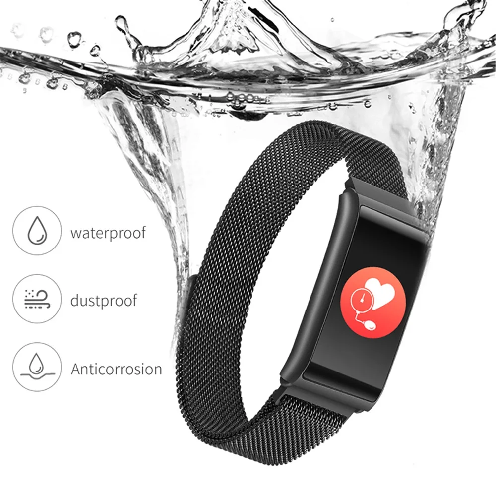 696 Smart R02 браслет Sleep Monitor Фитнес трекер сердечного ритма умный Браслет крови