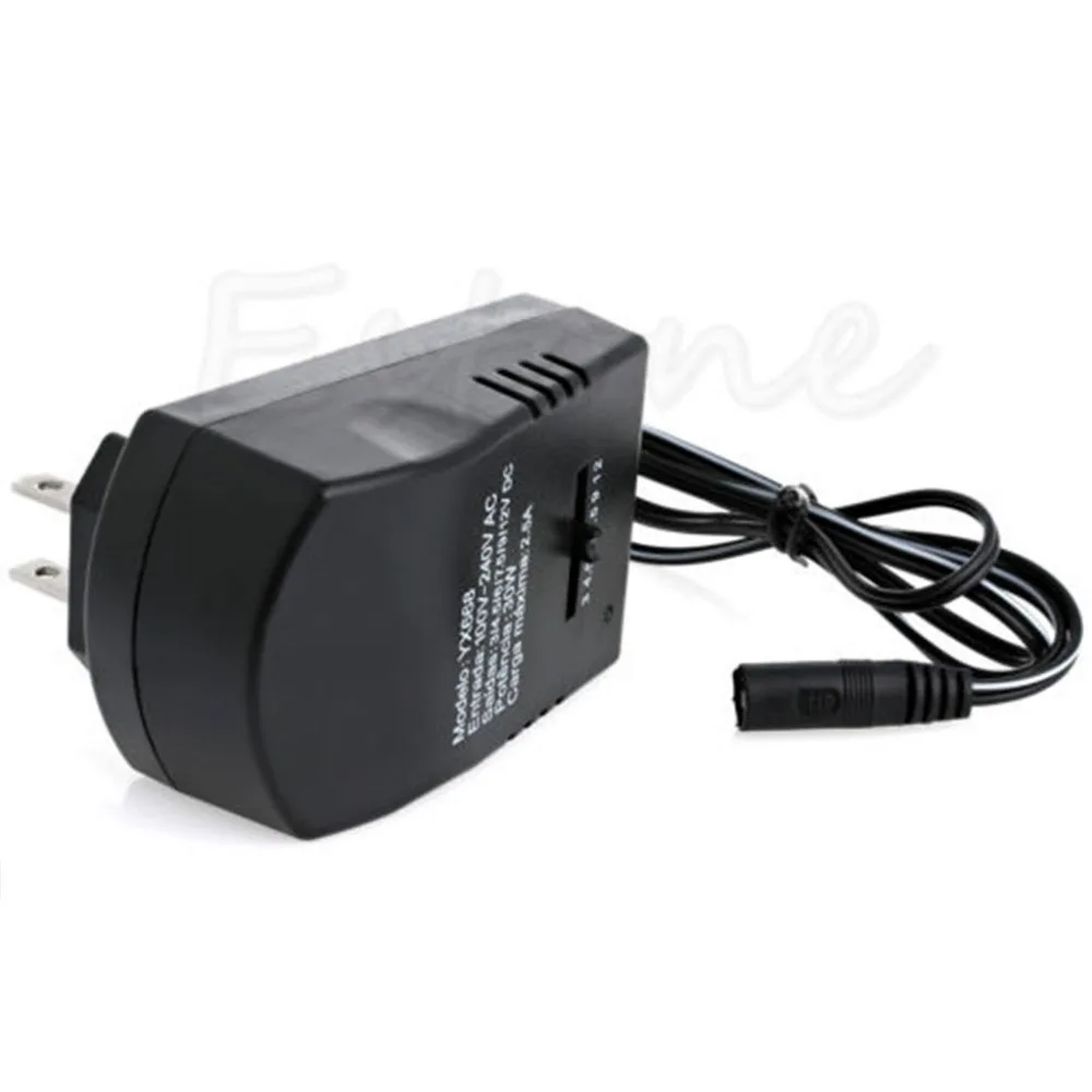 AC DC Универсальный адаптер конвертер 3 4 5 6 7 9 12V US зарядное устройство 3A 30W|charger 2.5a|us