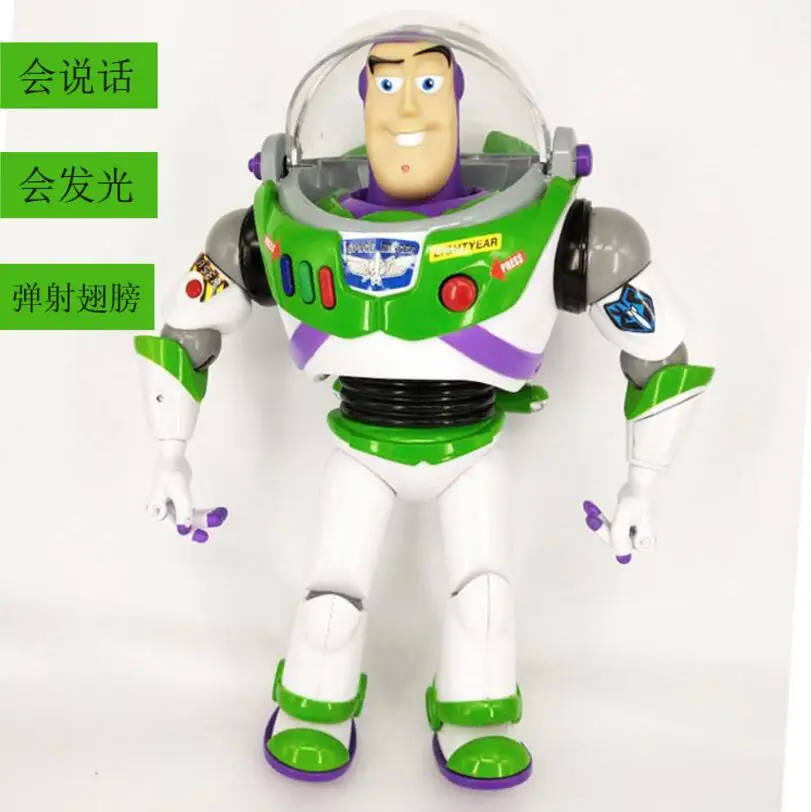 30 см фильм Pixar игрушка история разговора Базз Лайтер говорящий Лайт год ПВХ