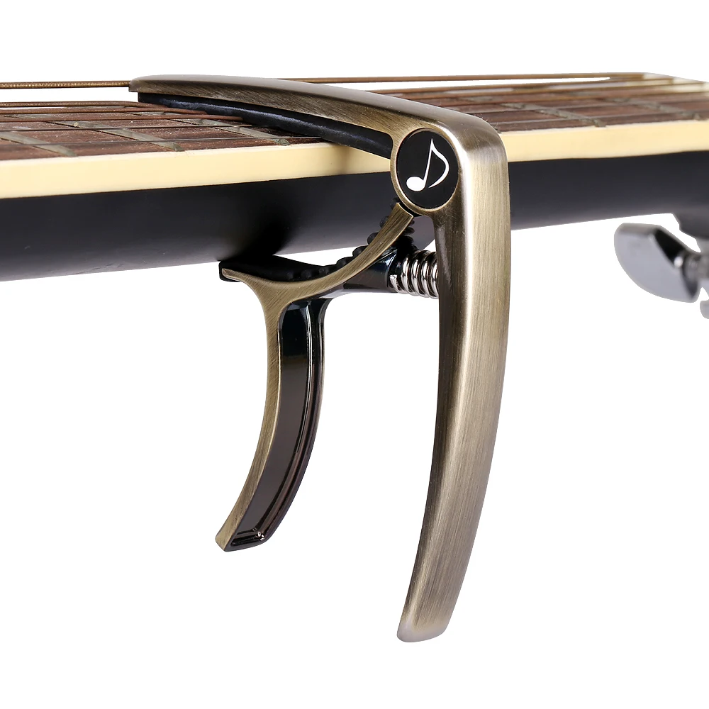 Donner DC 2 гитара цинковый сплав Капо для укулеле бас банджо быстрое изменение Зажим