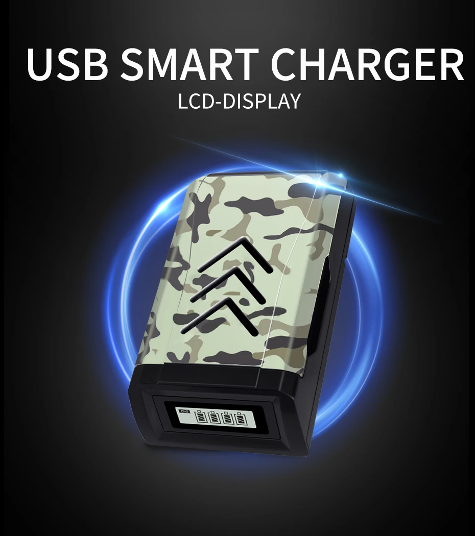 PALO Новое поступление портативная Быстрая зарядка AA AAA батарея USB умное зарядное устройство lcd для 1,2 в Ni-MH Ni-Cd AA/AAA перезаряжаемая батарея
