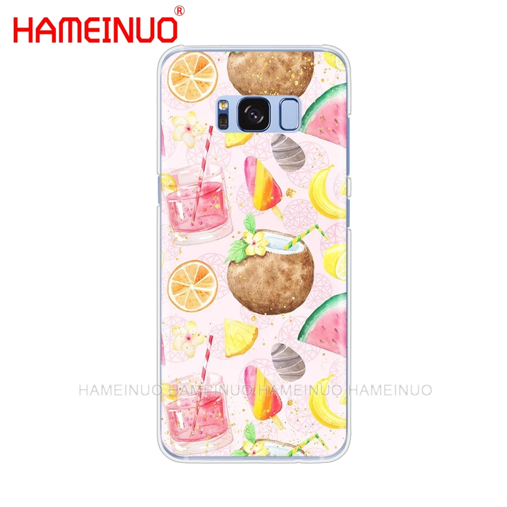 HAMEINUO Летний чехол для мобильного телефона с изображением фруктов I love Samsung Galaxy S9 S7