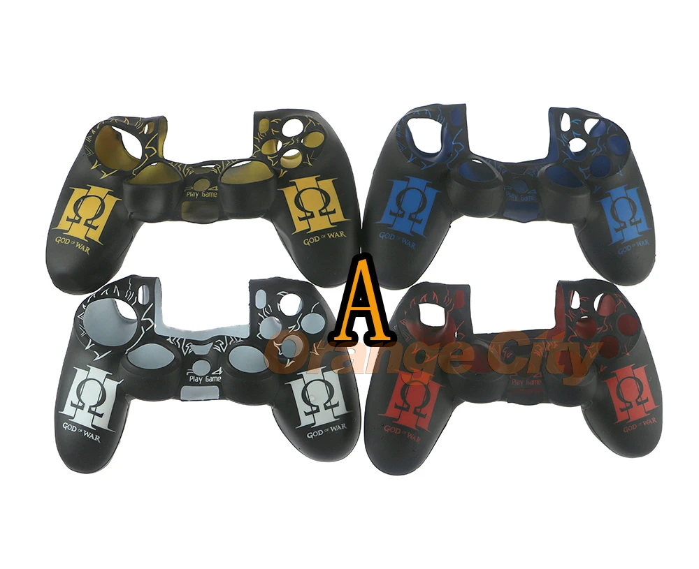 2 шт./лот мульти дизайн силиконовый защитный чехол для Dualshock 4 PS4 DS4 Pro Slim контроллер