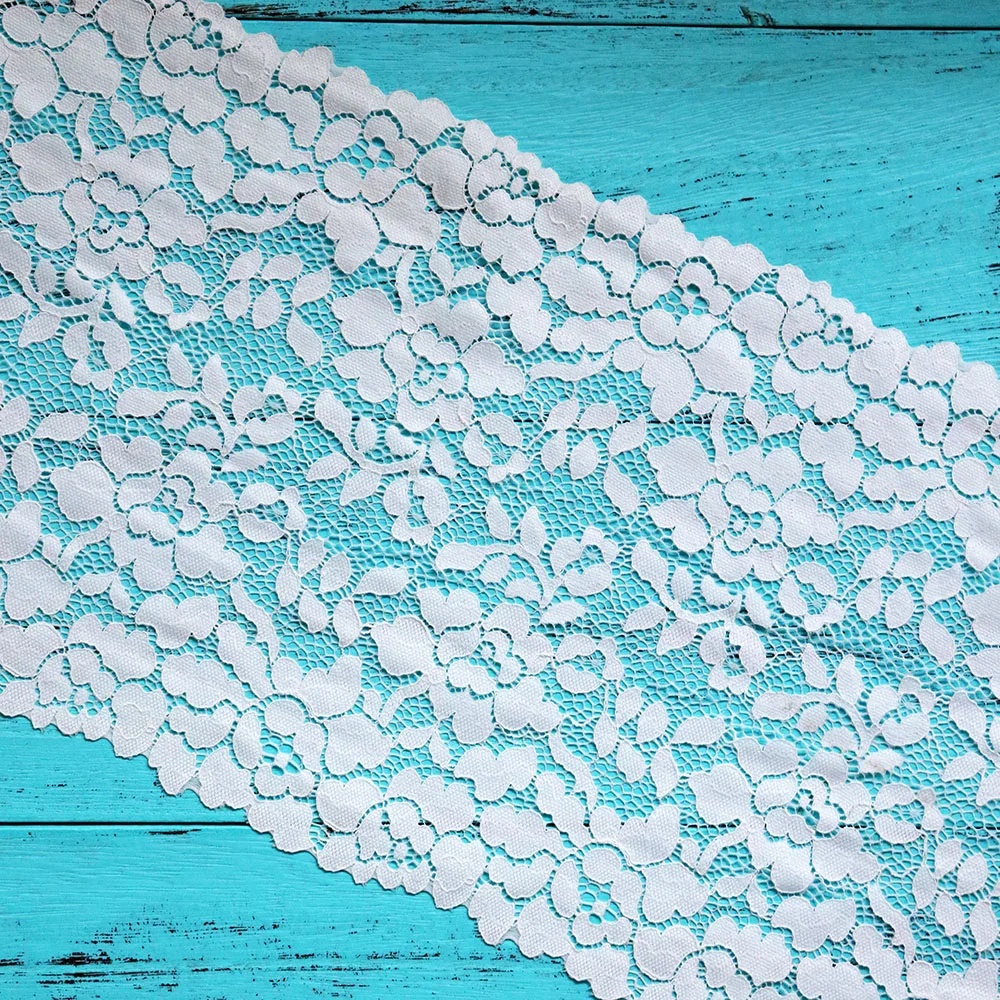 Кремово-белые весенние кружевные подвязки шириной 23 5 см | Дом и сад