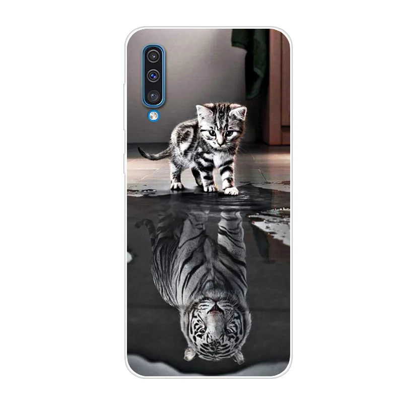 Силиконовые чехлы на заднюю панель для Samsung Galaxy A50 A50S A30 J4 J6 J8 2018 Чехол Мягкий ТПУ