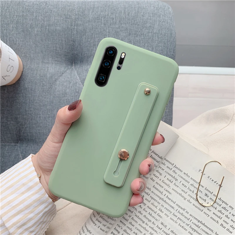 Для huawei P Smart Nova 3i On Honor 8X 9X 10i 20 чехол для mate 20 Lite P20 P30 Pro Lite чехол силиконовый ремешок на запястье