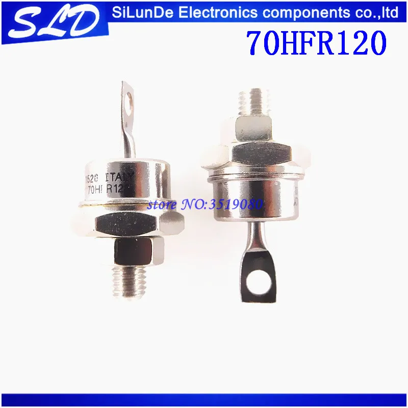 

Free Shipping 10pcs/lot 70HFR120 70A/1200V Metal Stud Type Rectifier Diodes new and original in stock