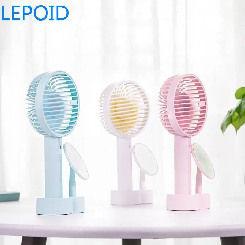 LEPOID мини портативный вентилятор 2000 мАч перезаряжаемый охлаждающий Настольный