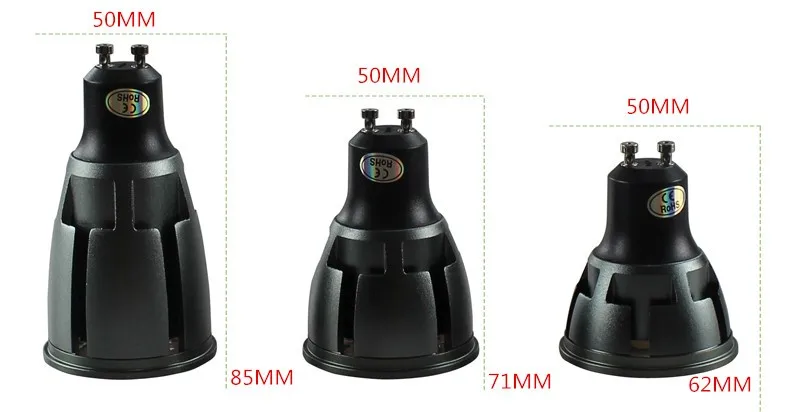 Сверхъяркий Регулируемый GU10/MR16 COB 9 W 12 W 15 W светодиодный лампы AC110V/220 V DC 12 V прожектор теплый белый холодный белый светодиодный светильник
