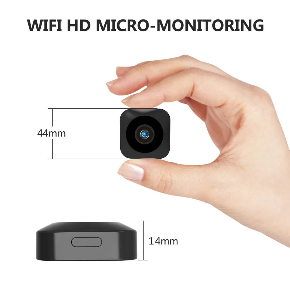 Беспроводная мини камера с Wi Fi инфракрасное ночное видение Спортивная Цифровая
