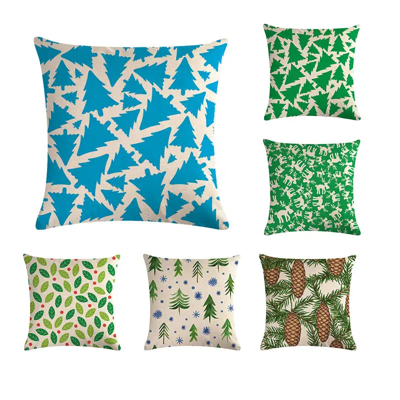 

Рождественская красная елка Геометрическая наволочка Dreamlike чехол для подушки для декора capa de almofada H732