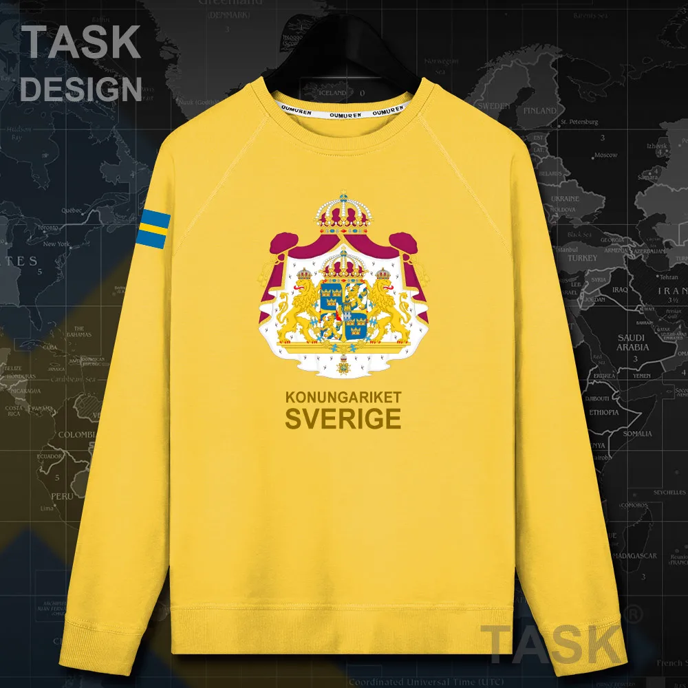 Sweden Sverige Swede SE SWE толстовки с капюшоном пуловеры для мужчин пальто спортивный