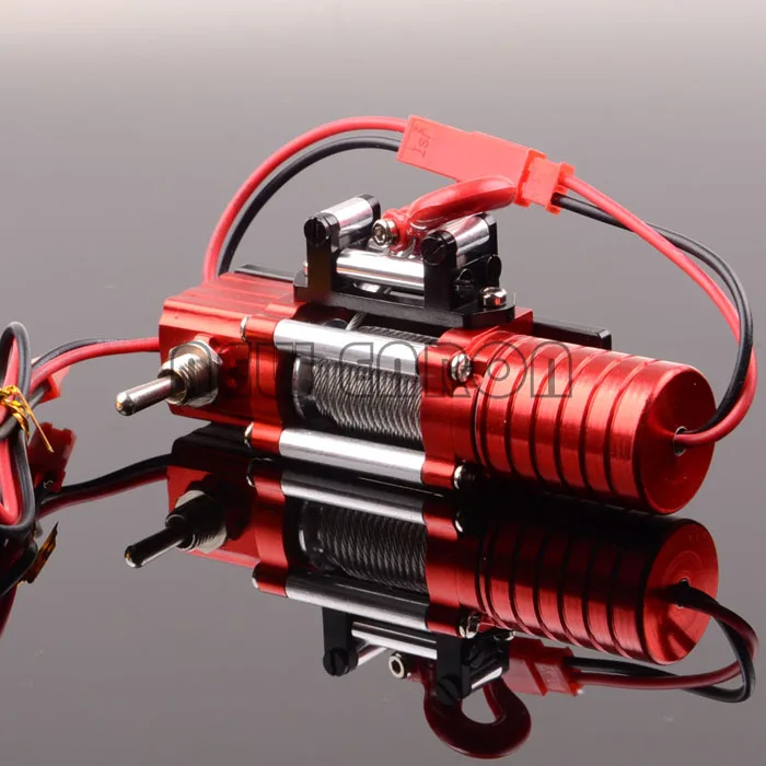 AX-winch 1:10 RC D90 SCX10 грузовик электрическая лебедка с переключателем металлический