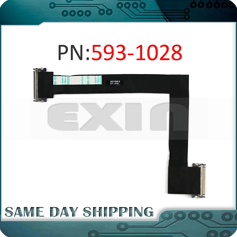 Новинка 593 1281 A 1028 для Apple iMac 27 дюймов A1312 2009 2010 год ЖК экран LVDS кабель дисплея MC510 MC511