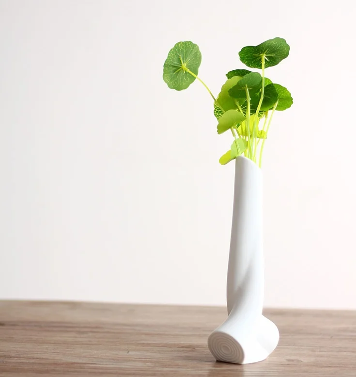 Абстрактная керамика планшетофон ручной работы фарфоровый цветочный кувшин