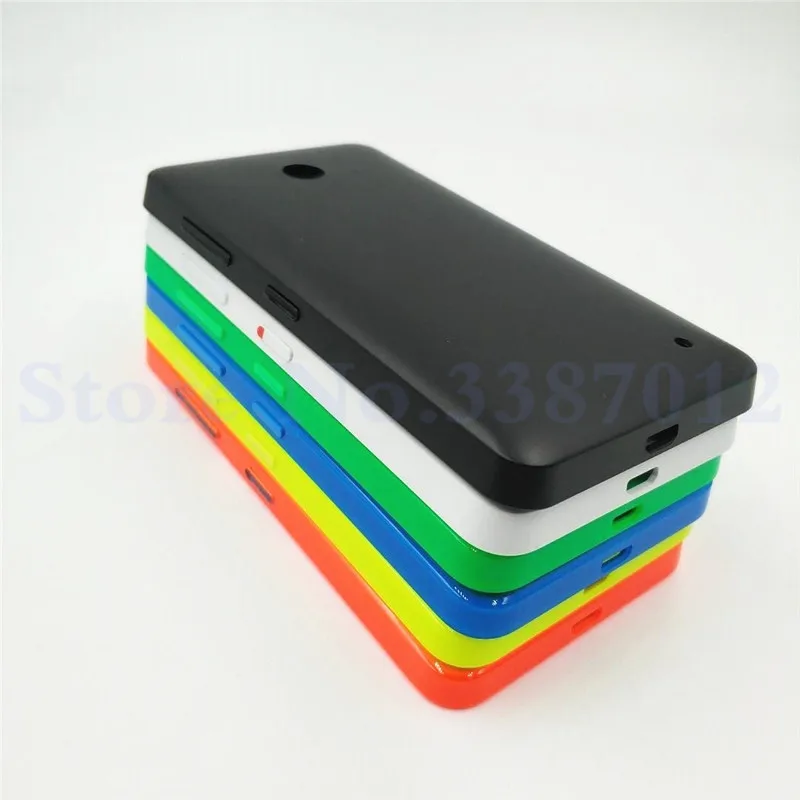 10 шт./лот новая Крышка корпуса для Nokia Lumia 630 635 N630 N635 задняя крышка батарейного