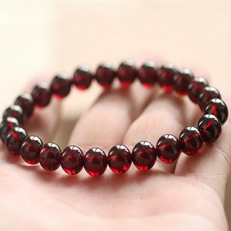 Натуральный цвет красного вина гранатовый браслет|gift bracelet|gift giftsgift jewelry |