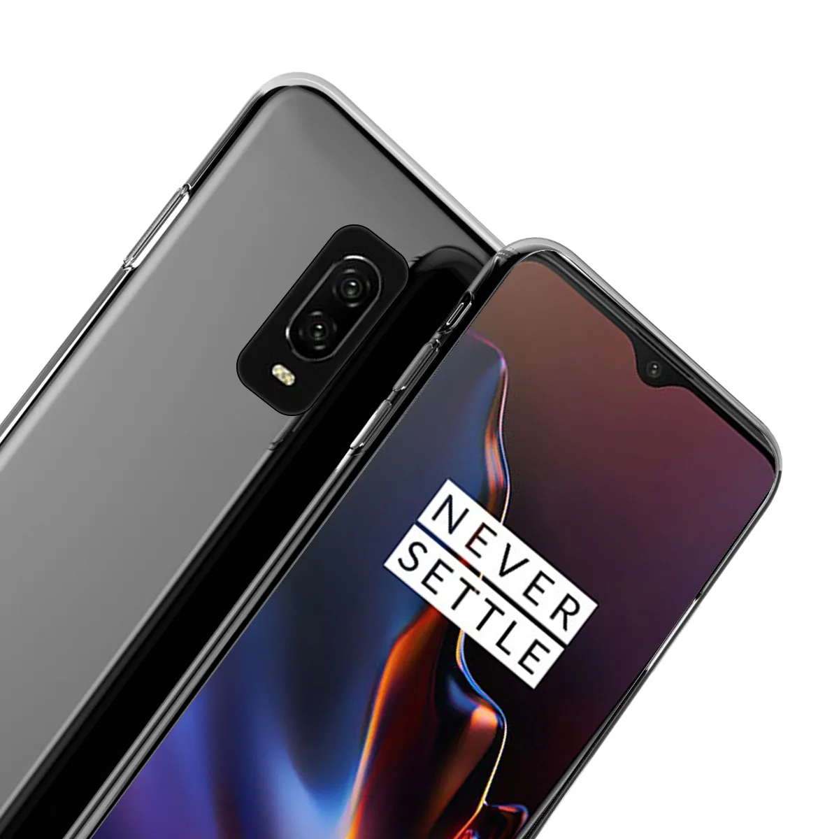Чехол для OnePlus 6 T 5G Прозрачный Мягкий Силиконовый ТПУ защитный чехол задняя