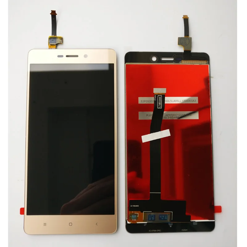 Новый ЖК дисплей для Xiaomi Redmi 3 3X 3s Pro + сенсорный экран 100% Протестировано Высокое