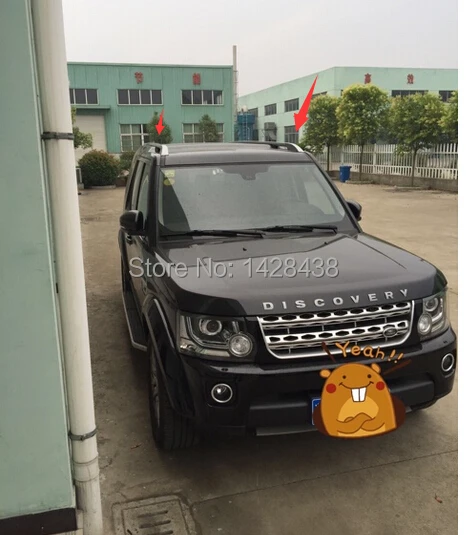 3 шт.! Черные Боковые направляющие на крышу багажник для LAND ROVER Freelander 2 2011-2015