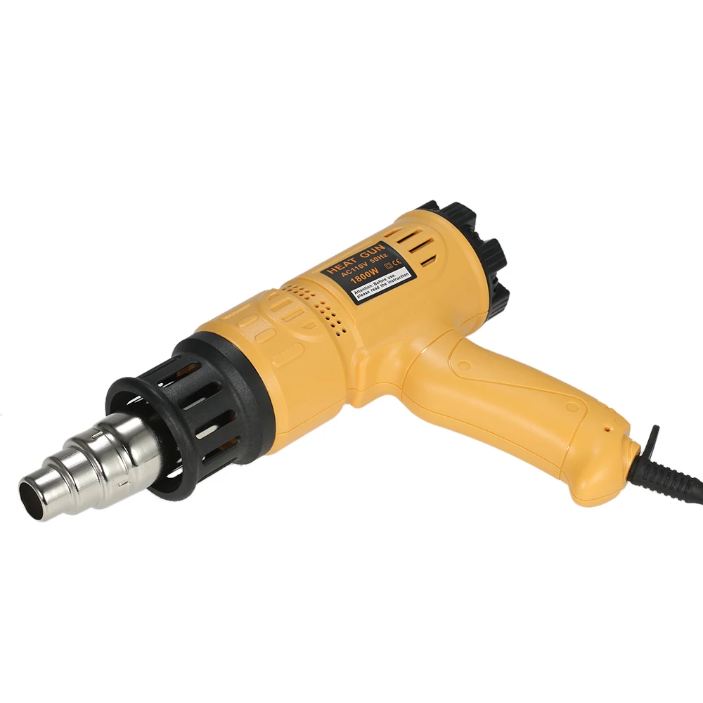 Промышленный быстрый нагрев фена AC220V EU Plug AC110V US Plug Регулируемая температура скорость термоусадочная воздуходувка инструмент