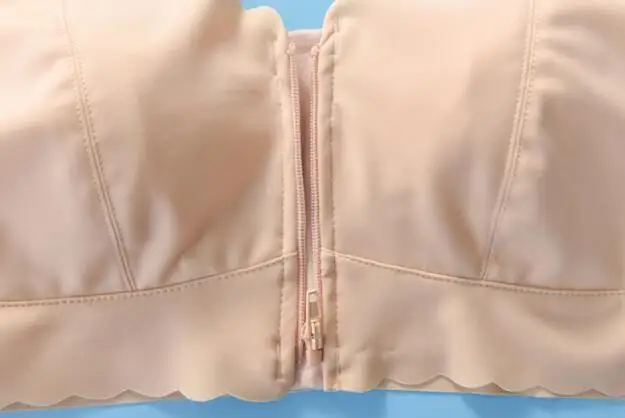 32 34 36 38 40 42 A B C D Women's Smooth Seamless Full Covergae Front Closure Underwear Lightly Padded Silky Wire Free Bra