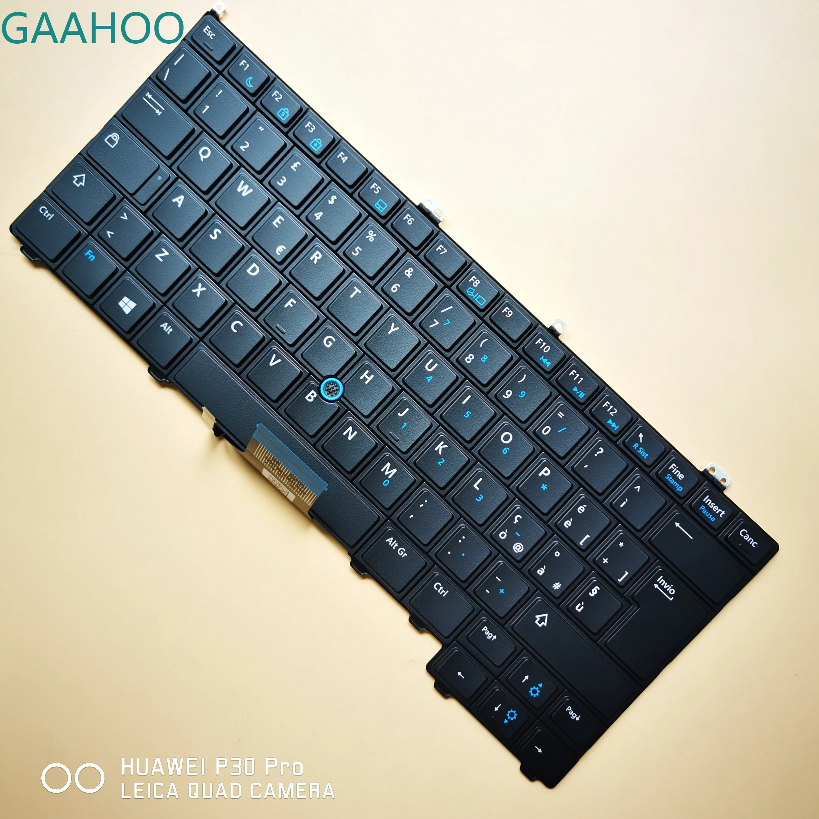 Абсолютно новая Оригинальная итальянская Клавиатура для ноутбука DELL latitude E7240 E7440