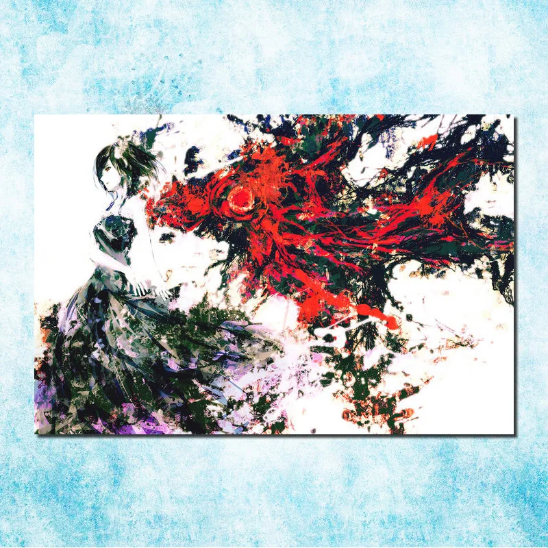  Токио вурдалак re Горячие Японии аниме Арт Шелковый Холст плакат 13x20 24x36 дюймов