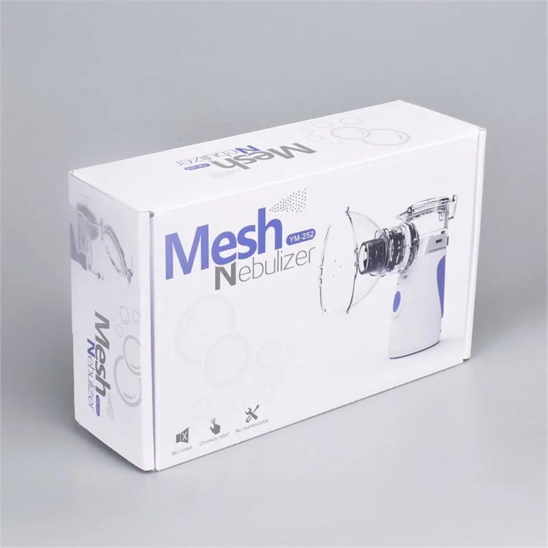 Mini Handheld portable Nebulizer silent Home Mesh Inhaler Ultrasonic inalador nebulizador Children Adult kids Asthma Atomizer