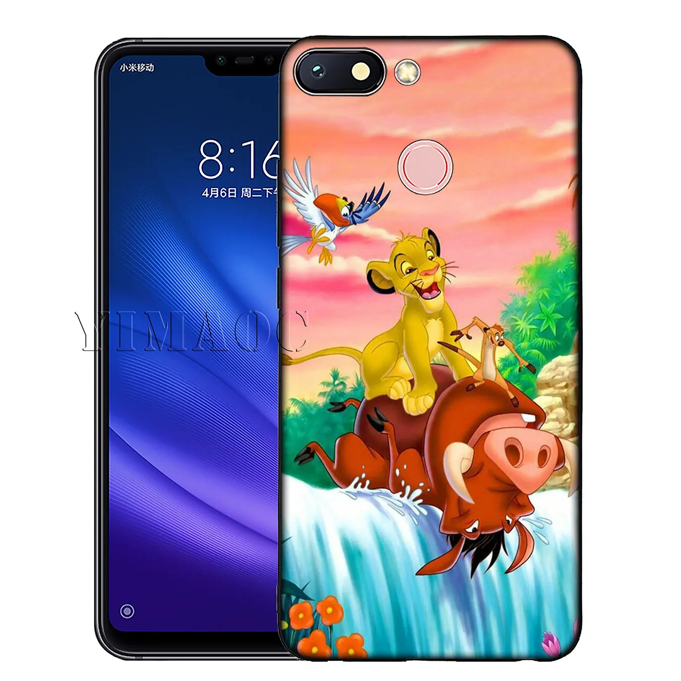 YIMAOC мультфильм Король Лев Мягкий силиконовый чехол для телефона Xiaomi Mi 10 9 9T CC9 CC9E 8