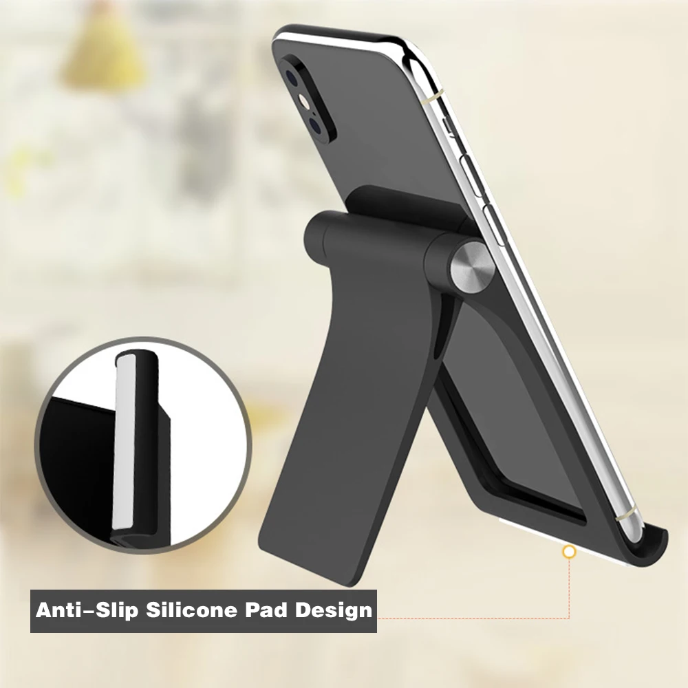 360 градусов Регулируемая подставка для Телефона Ленивый Складной мобильных