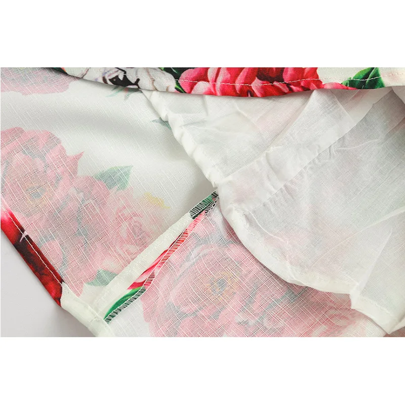 Детские платья для девочек летняя одежда принцессы маленьких Платья с цветочным