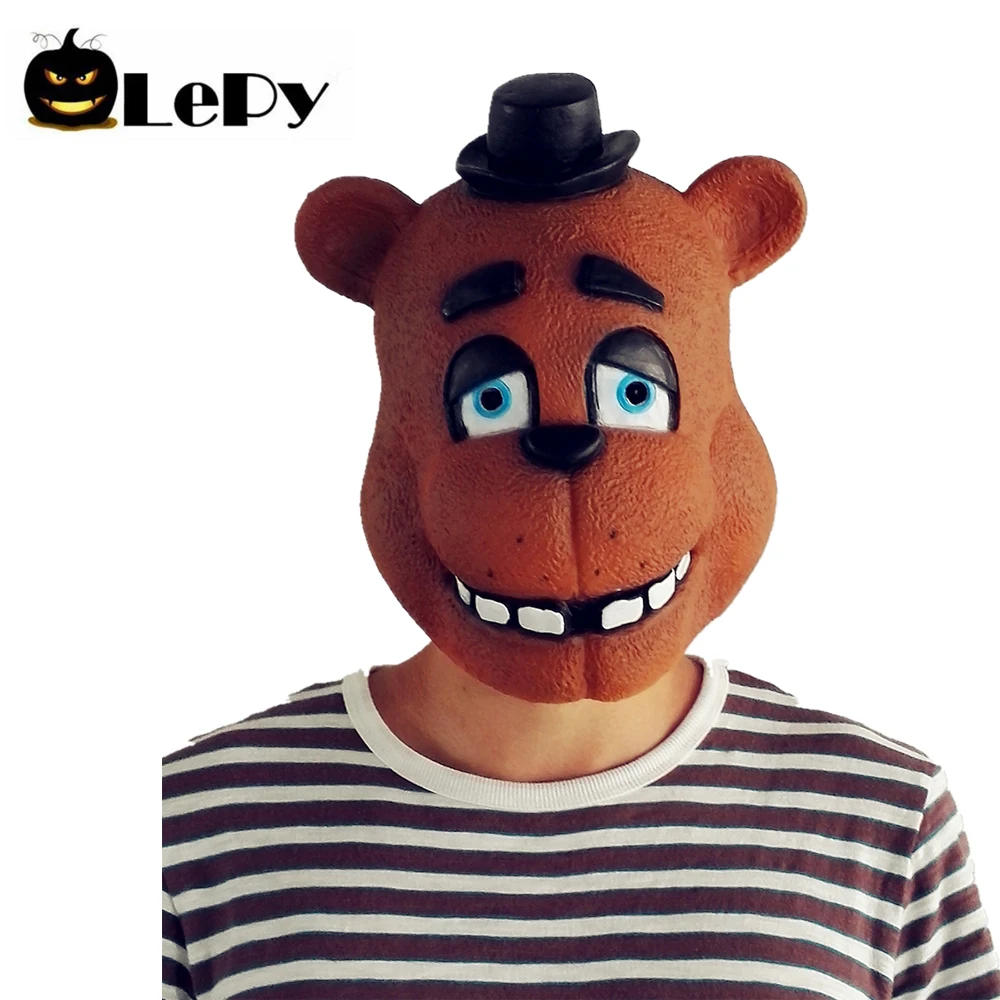 Five Nights At Freddy's Mask Фокси Чика Фредди медведь маска подарок для взрослых|Реквизит