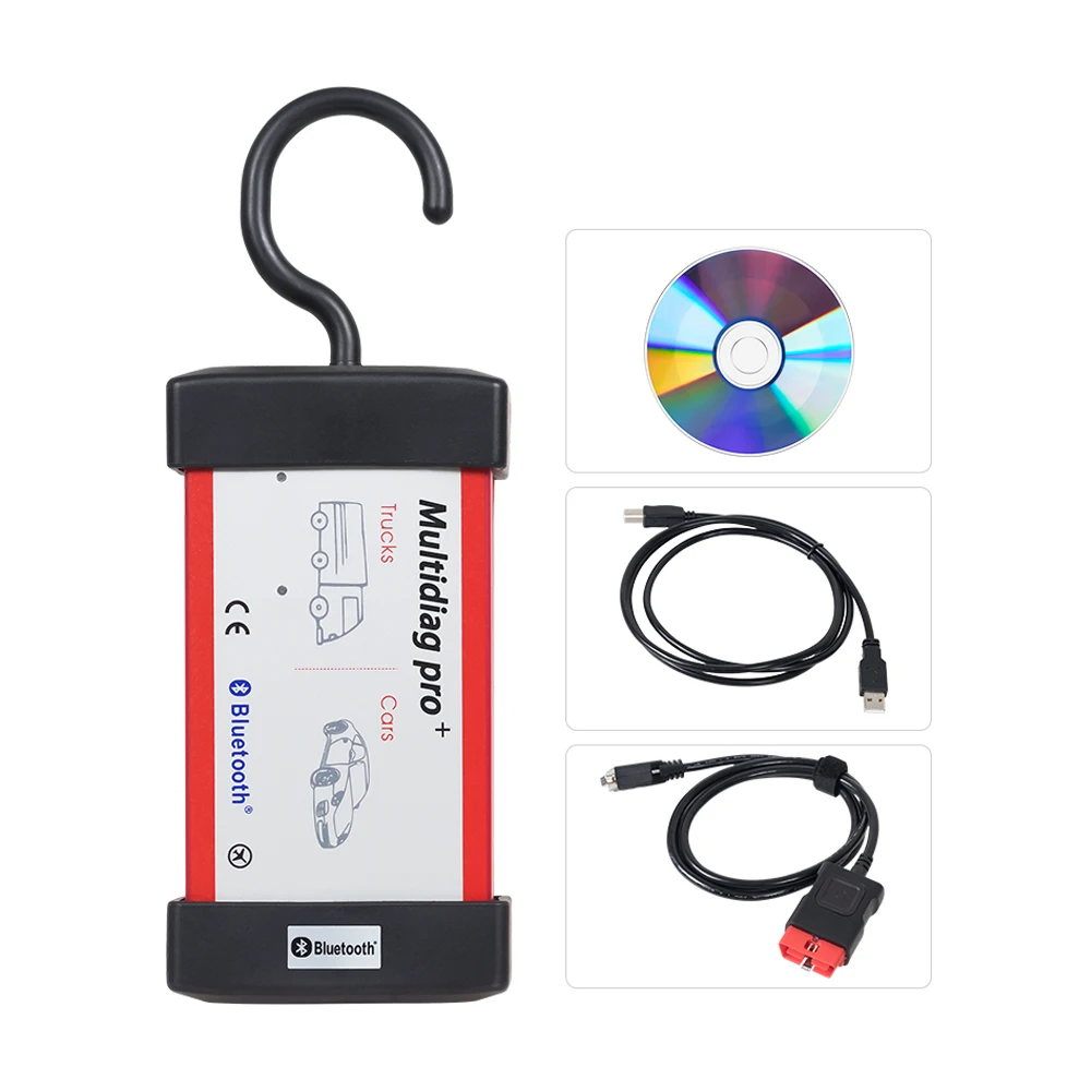 Multidiag Pro+ vci R0 Keygen Одиночная зеленая плата PCB OBDII интерфейс автомобиля/грузовика диагностический инструмент CDP TCS автоматический сканер