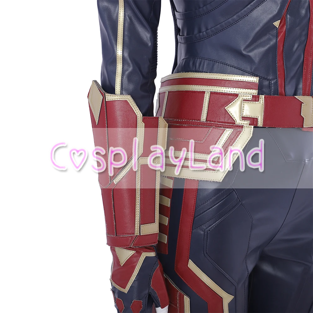 Костюм капитана Марвел для косплея Carol Danvers костюмы супергероя для Хэллоуина мисс Марвел комбинезон косплей костюм Карл костюм кары Дэнверс