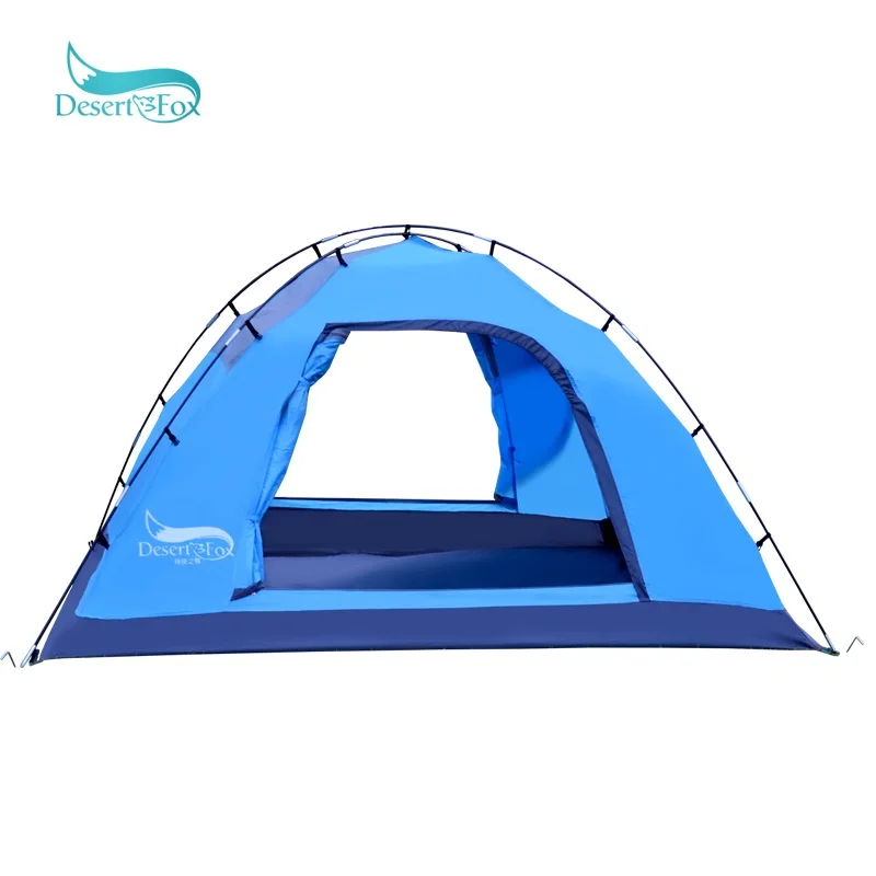 

Desert&Fox 1 pair Tent Fiberglass Poles, Foldable 7 Part to 1, 3.9m Length 8mm Diameter Used for 3-4 Person Tent