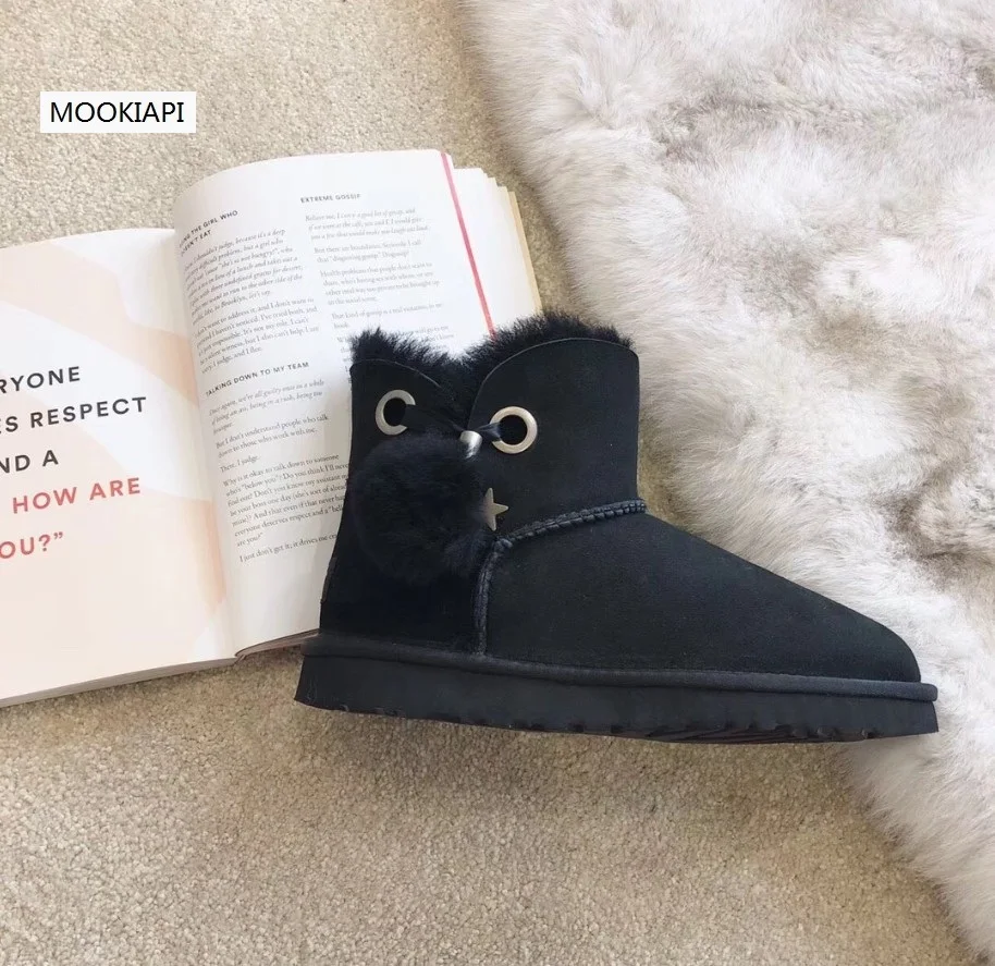 В 2019 году Новейшие европейские высококачественные женские сапоги из натуральной