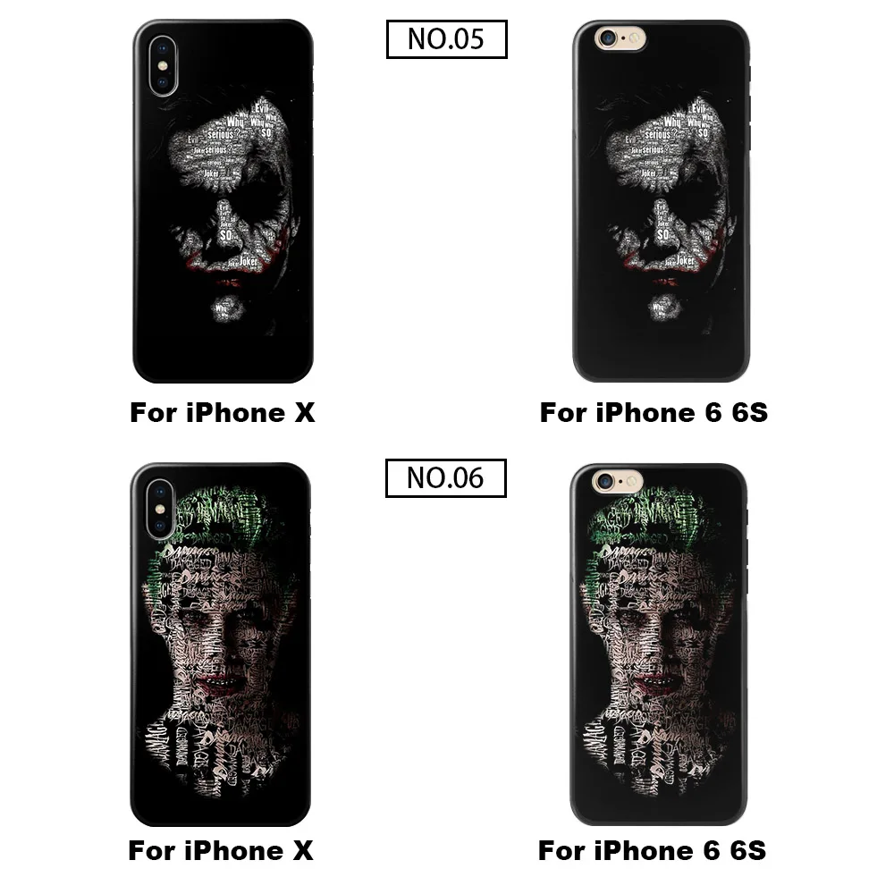 Для coque iPhone XS Max чехол Joker для iPhone 6S чехол Новое поступление для fundas iPhone XR чехол для 5 5S SE 7 8 Plus X Чехол
