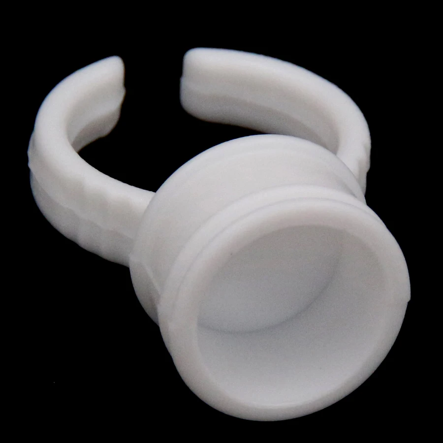 Бесплатная доставка Средний одноразовые кольца чашка татуировки чашки для