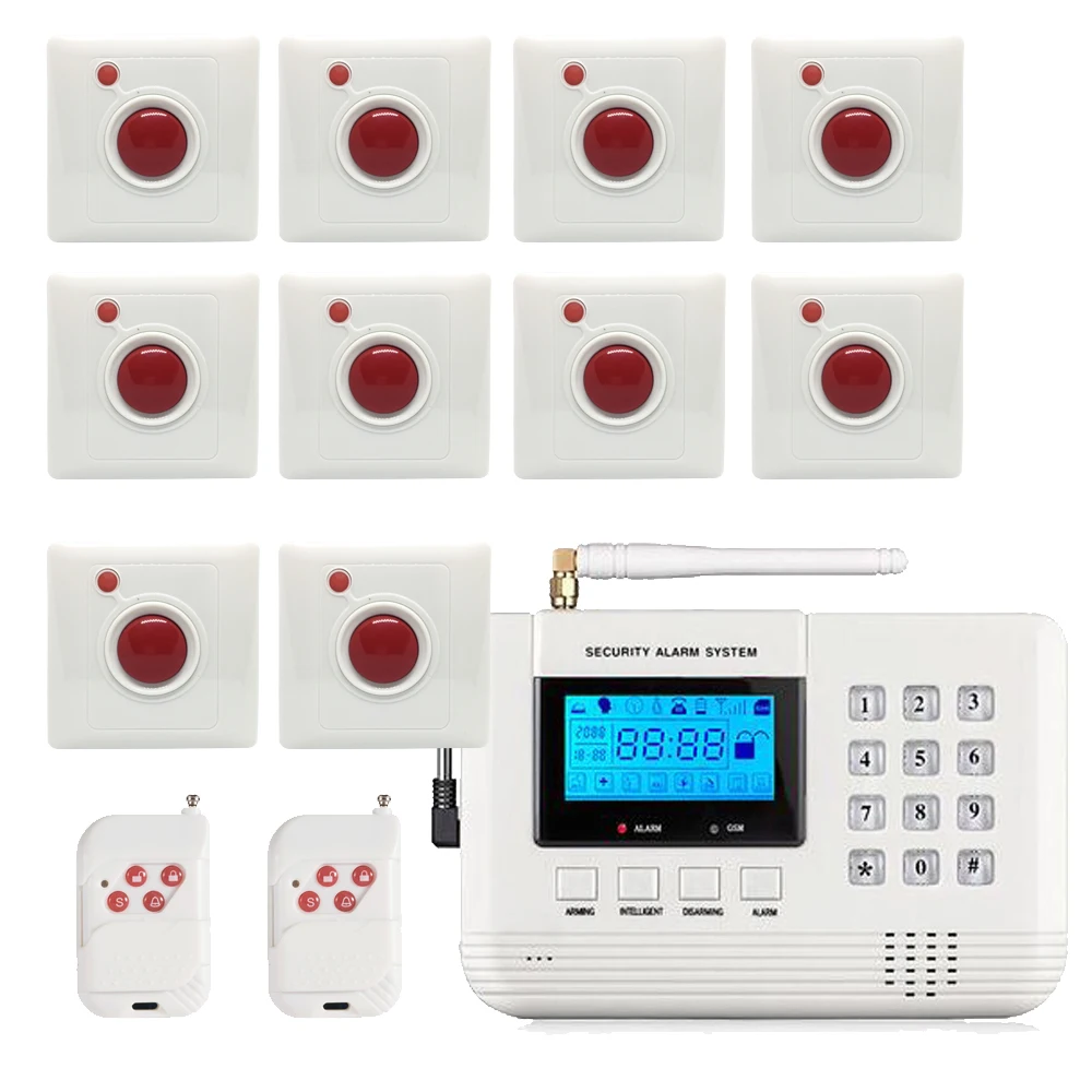 Лидер продаж 433 МГц Беспроводной система вызова GSM аварийная водонепроницаемый