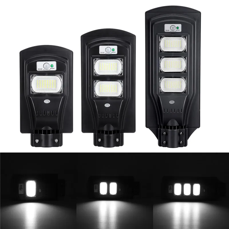 40W/90W/120W LED Street Light Solar Wall Lamp Dusk to Dawn Motion Sensor Waterproof Security Lamp Solar Lamp for Garden Yard