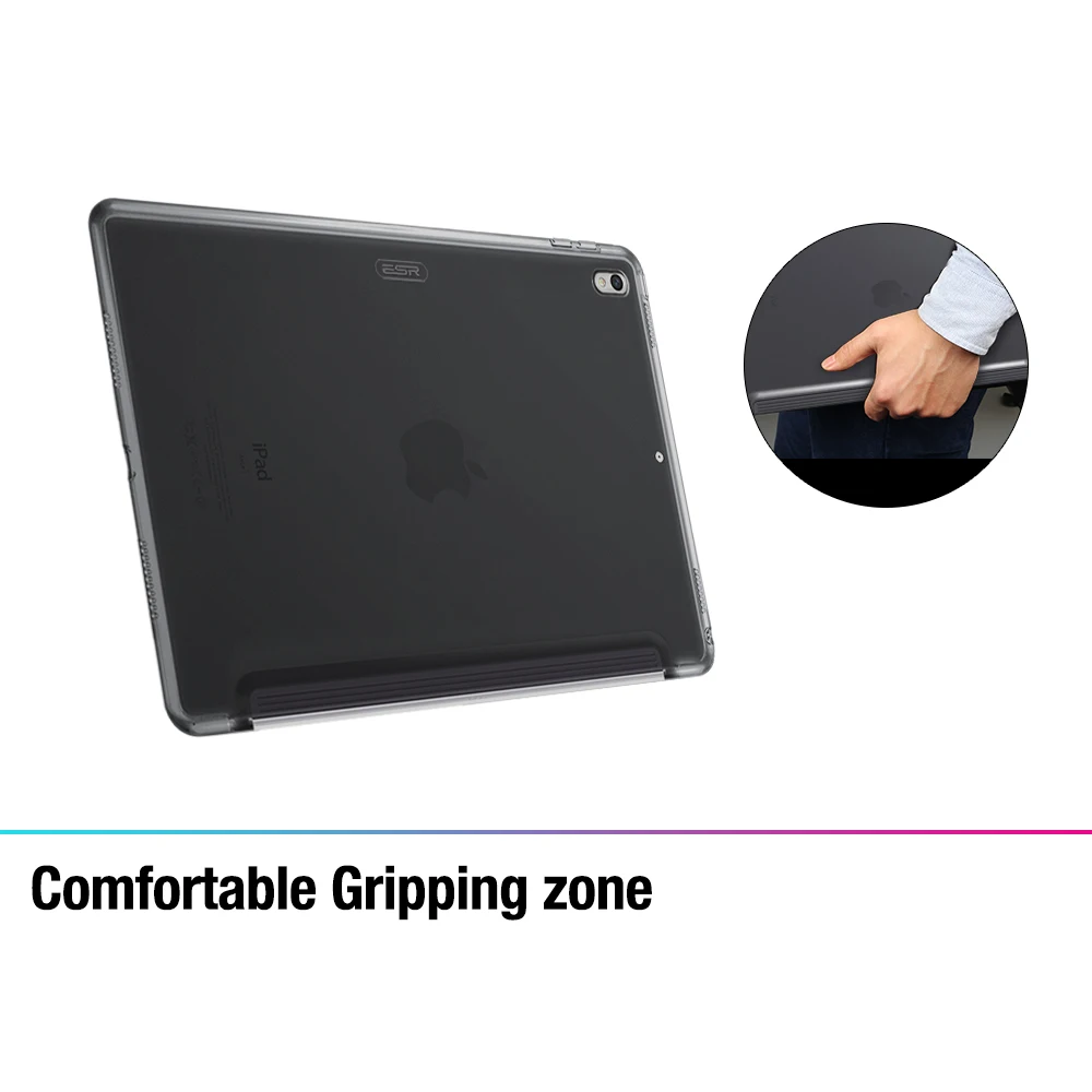 Чехол для iPad Pro 10,5, Жесткий Чехол для задней панели ESR идеально подходит для смарт-клавиатуры Тонкий чехол для задней панели для iPad Pro 10,5 дюймов