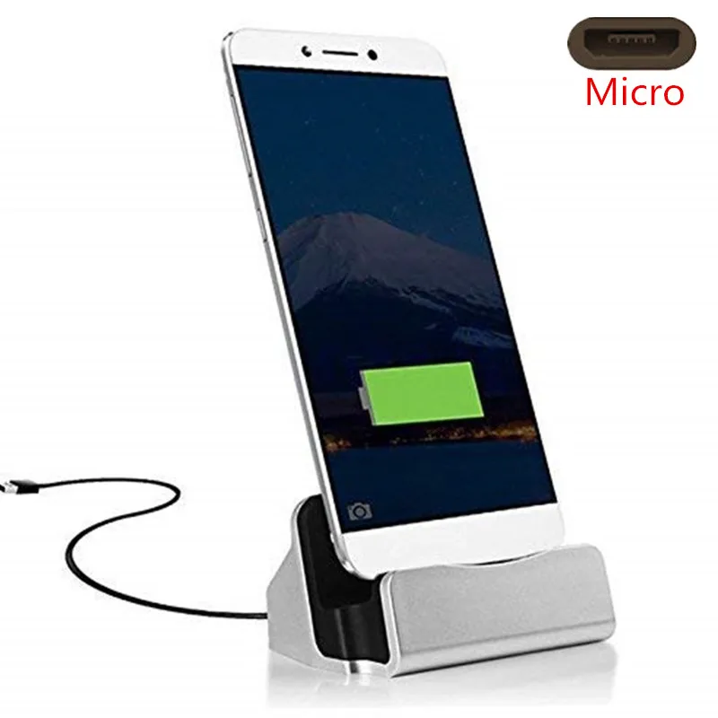 USB данных Зарядное устройство док станции для Samsung Note 5 4 S7 S6 край Micro зарядки