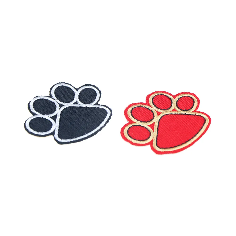 1 шт. DIY рисунком собачьей лапы приклеивающиеся утюгом нашивки для ткани на основе