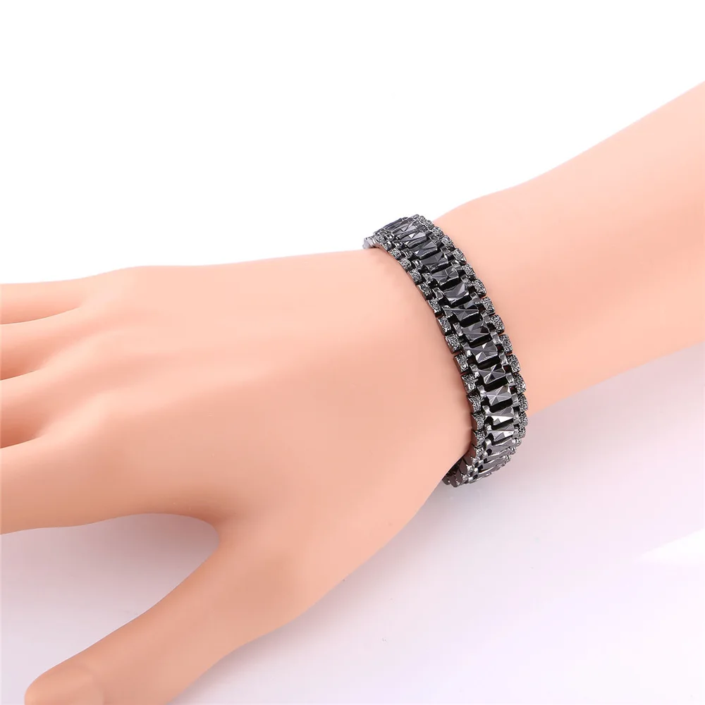 U7 Браслет Мужской Ювелирные Изделия Рок Позолоченный Коренастый Цепи Браслеты