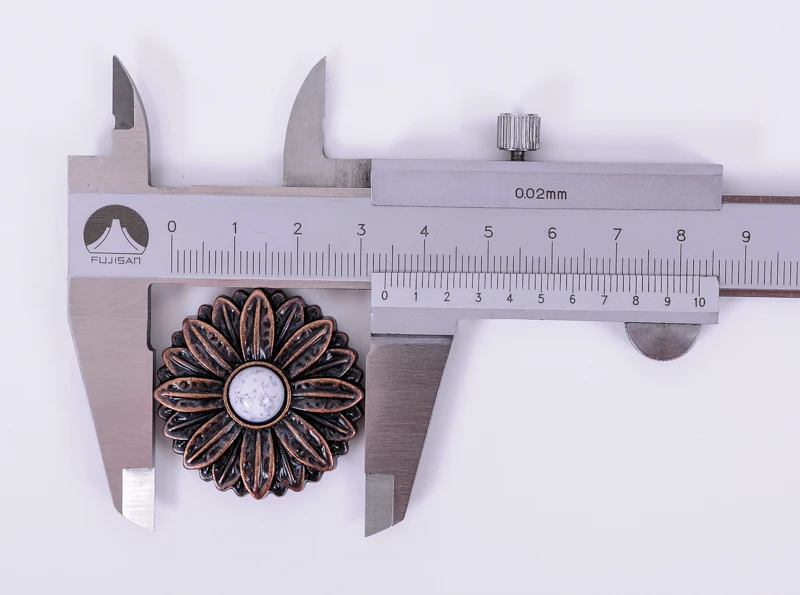 10 шт. белые бирюзовые античные медные с розой в ковбойском стиле | Украшения и